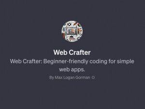 ChatGPT Web Crafter