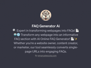 FAQ Generator Ai