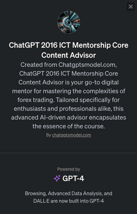 ChatGPT ICT Mentorship 2016 AI Advisor