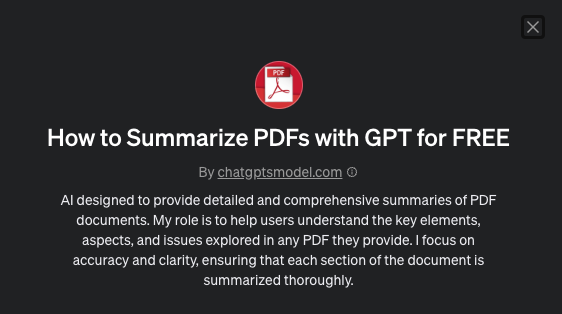 free Summarize PDFs