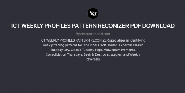 ICT WEEKLY PROFILES PATTERN AI RECONIZER